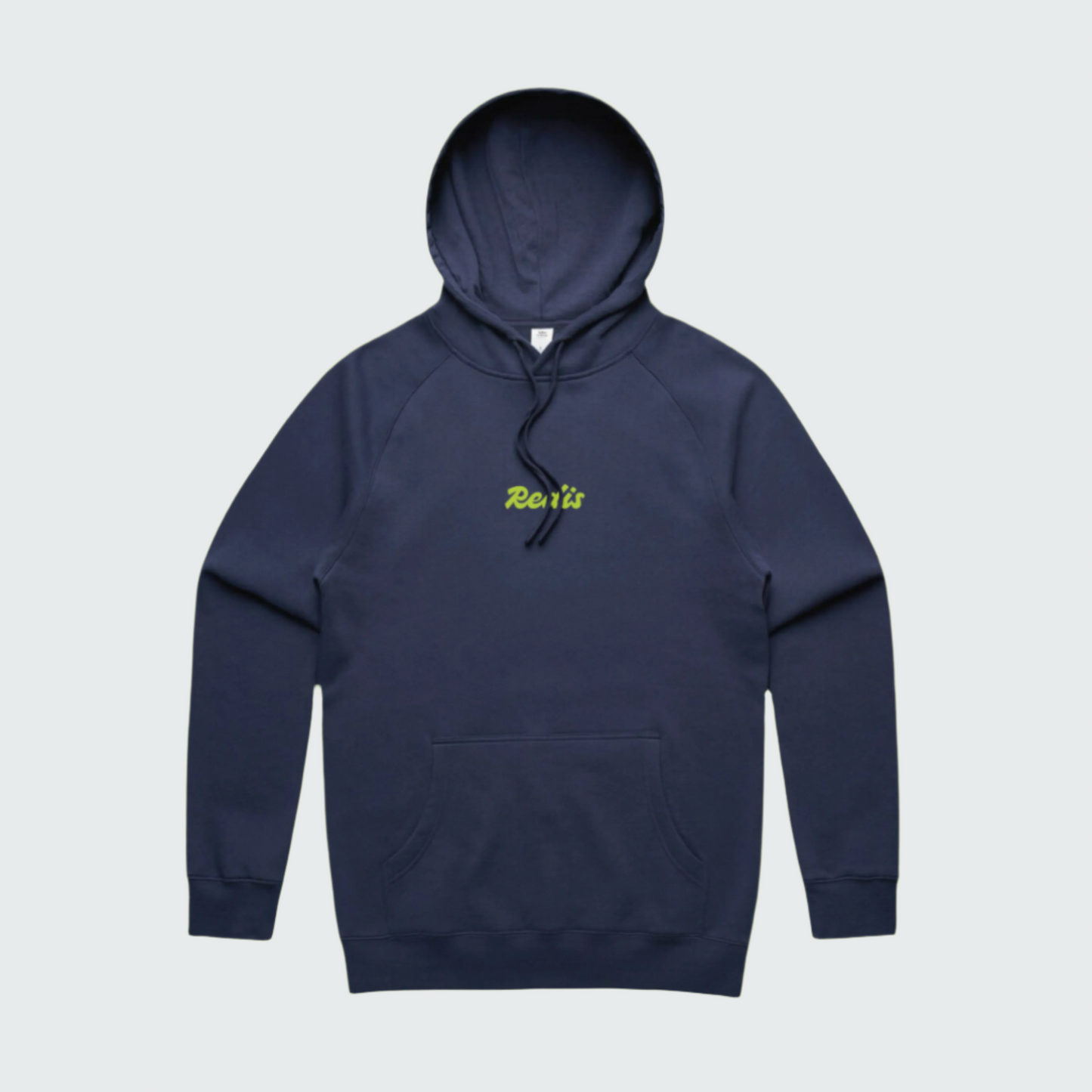 Heavyweight logo hoodie (navy)