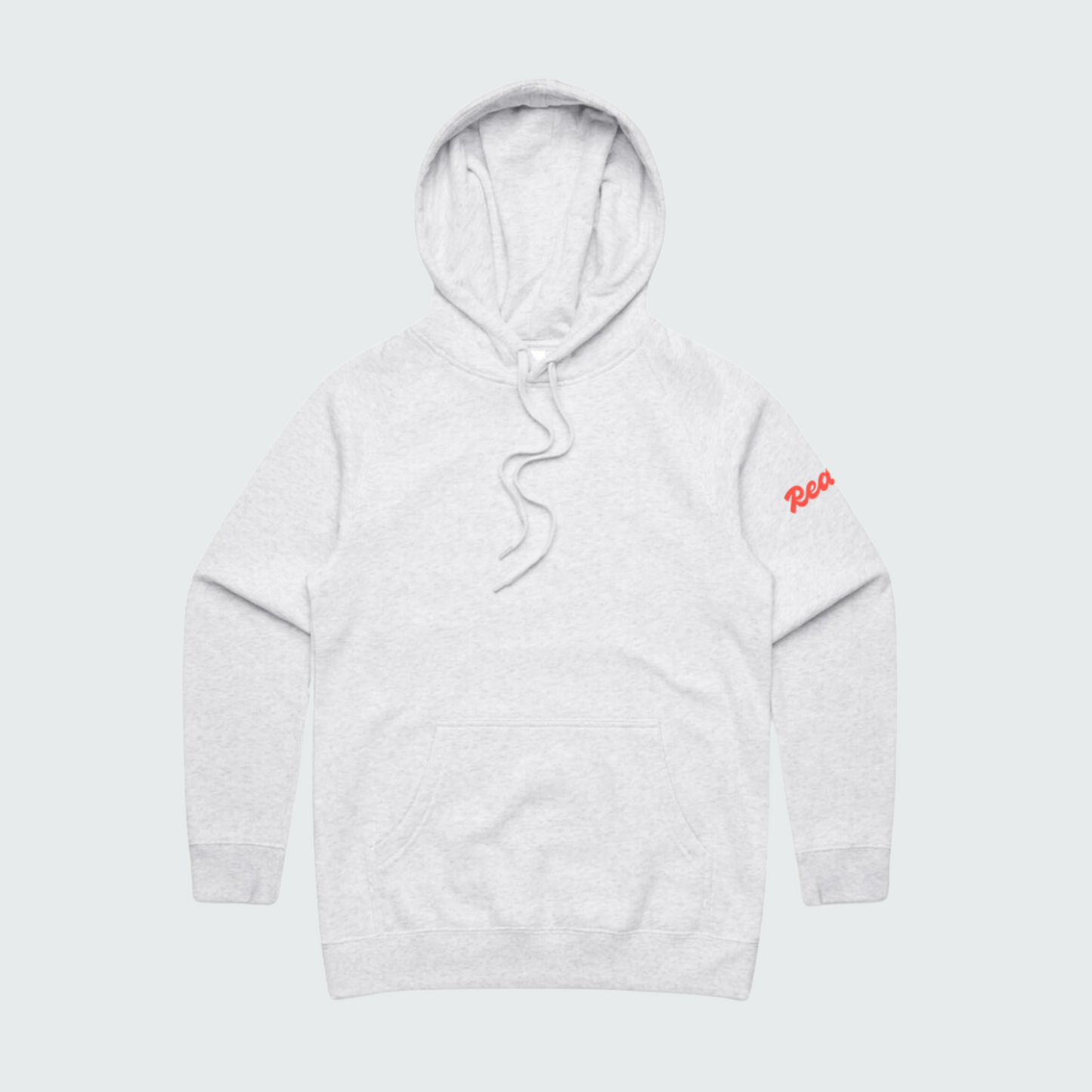 Heavyweight logo hoodie (light heather gray)