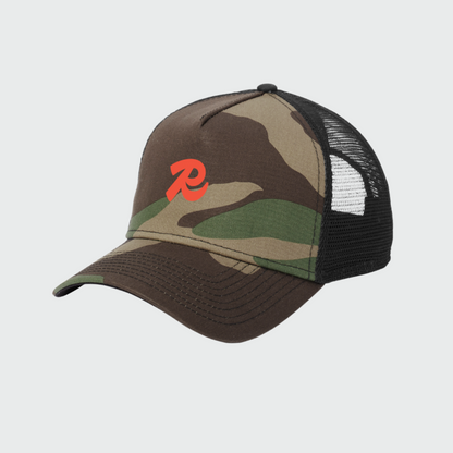 Camo Snapback Trucker Hat