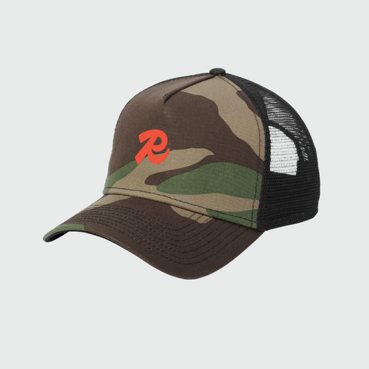 Camo Snapback Trucker Hat