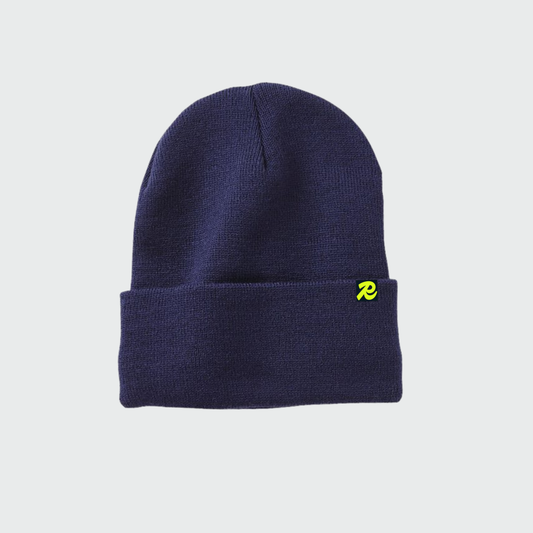 Fleece lined beanie (navy)